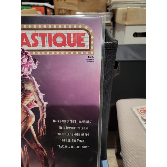 Cinefantastique Vol 30 #1 1998 Giger's Species/X-Files/Godzilla Horror Magazine - Picture 2 of 5